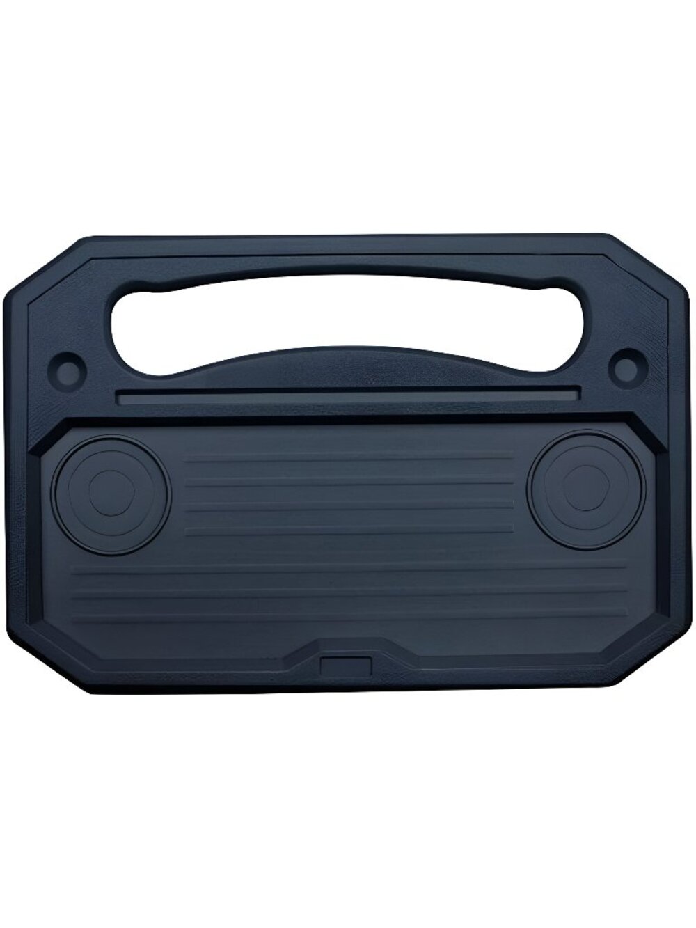 Car Steering Wheel Food Tray (Black)